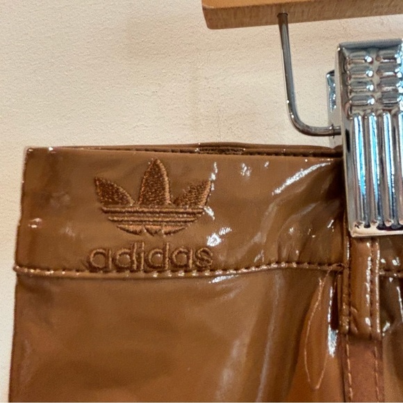 ADIDAS + IVY PARK Sz XL Latex Slim Fit Zipper No Pockets Unique Trouser  Pants - Picture 10 of 14